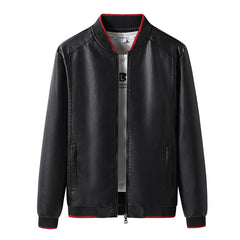 2023 Men's Slim Fit Leather Jacket