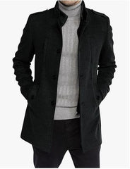 Men's Casual Comfortable Woolen Coat