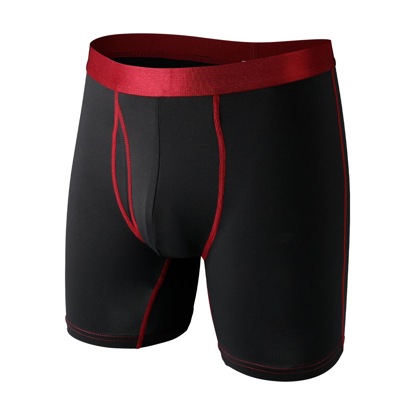 Men's Long Sports Boxer Large Size Polyester Quick-drying Boxer Briefs 【Buy 1 Get 3 Free】