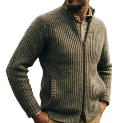 New hot selling vintage zipper men's sweater
