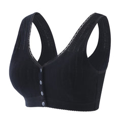 Solid color new comfortable wire-free bra