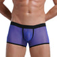 Men's Mesh Breathable Sexy Skin-friendly Boxer Briefs