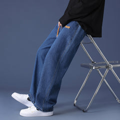 2024 Men's Loose Straight Casual Jeans