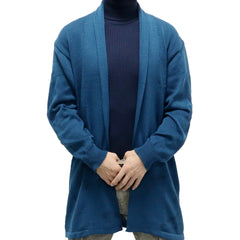 Men's Long Knit Cardigan