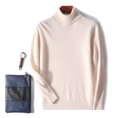 Men's Turtleneck Casual Wool Sweater
