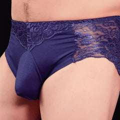 Men's Breathable Lace Sexy Briefs