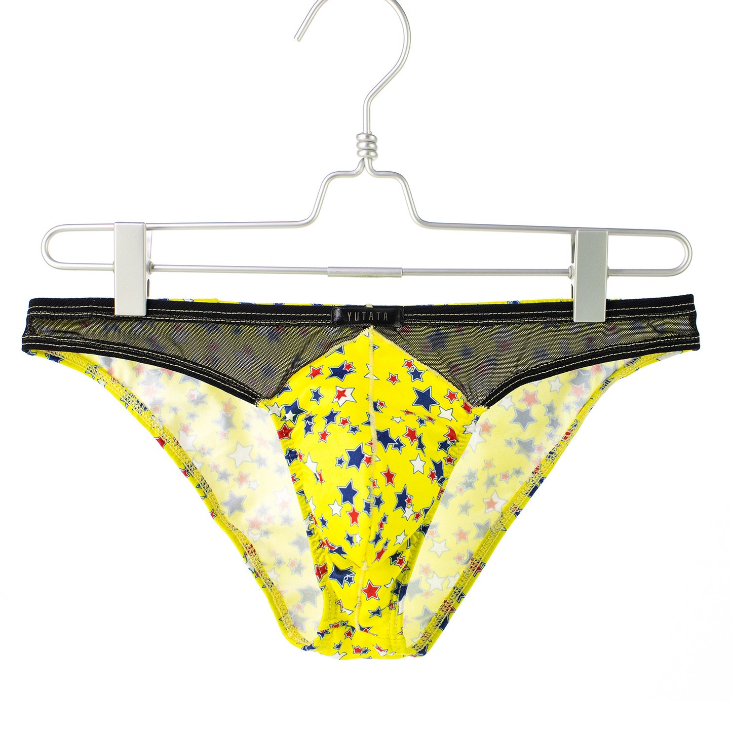 Printed breathable milk silk low waist panties