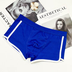 Men's Large Size Cotton Skin-friendly Elastic Breathable Boxer Briefs