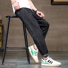 Men's Thin Loose Sports Casual Breathable Jeans