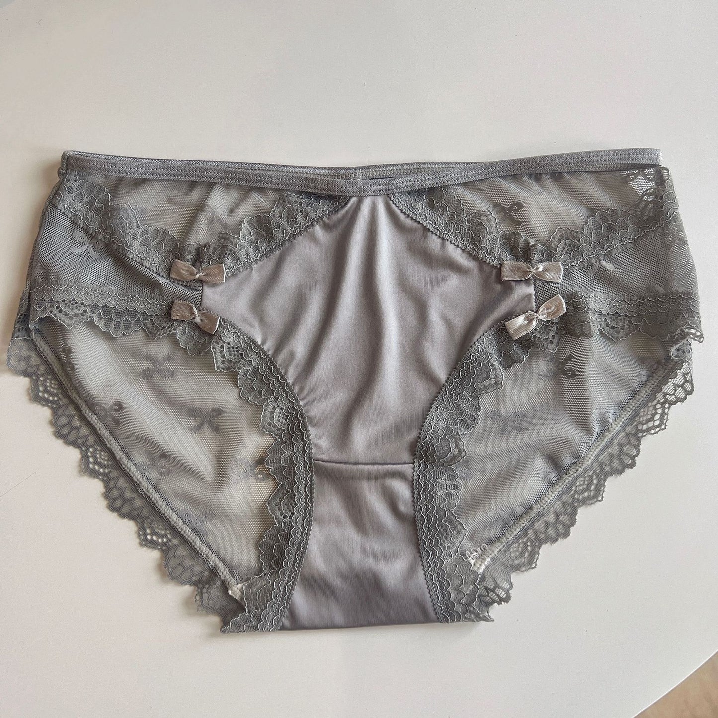 New silky satin sexy lace panties