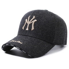 Men's Woolen Thick Warm Cap