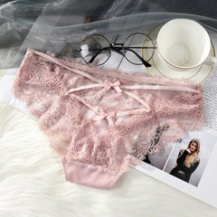 Low Waist Lace Sexy Cross Thong