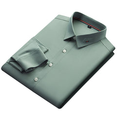 Men's Embroidered Business Casual Non-iron Shirt
