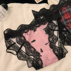 Leopard Lace Sexy Briefs