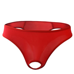 Men's Transparent Ice Silk Thong