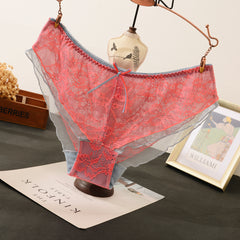 New Lace Mesh Sexy Jacquard Briefs