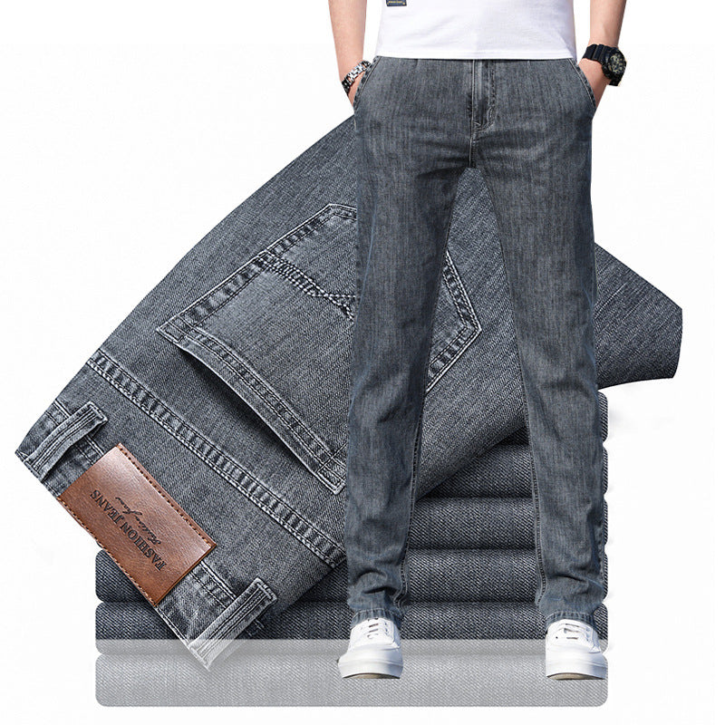 Men's New Business Commuter Cotton Stretch Casual Jeans