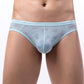 Sexy Thin Ice Silk Jacquard Breathable Briefs