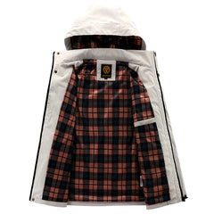 Men's Casual Parka Hooded Jacket