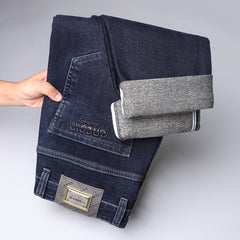 High quality business casual men's jeans
