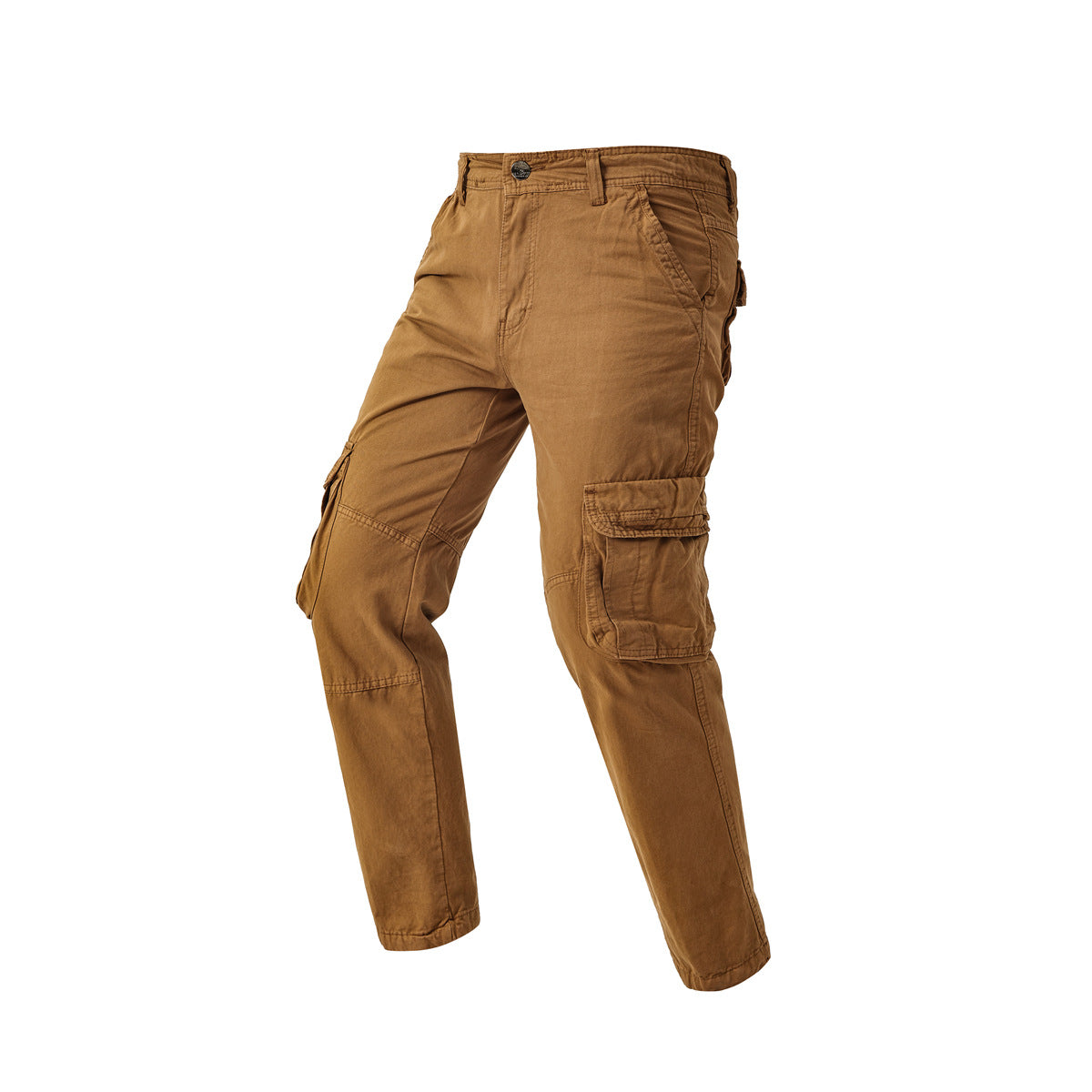 Men's Pure Cotton Retro Outdoor Commuting Tactical Casual Pants