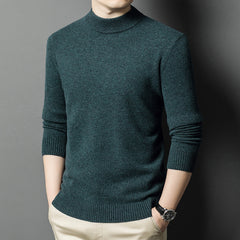 No-iron half-high collar fashionable all-match sweater