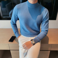 Men's Winter Thickened Slim Fit Turtleneck Sweater