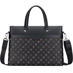 Men's Genuine Leather Fashion Laptop Bag Handbag