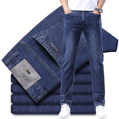 Men's New High Quality Casual Loose Straight Jeans