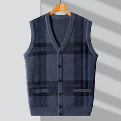 2024 Men's Warm Knitted Vest