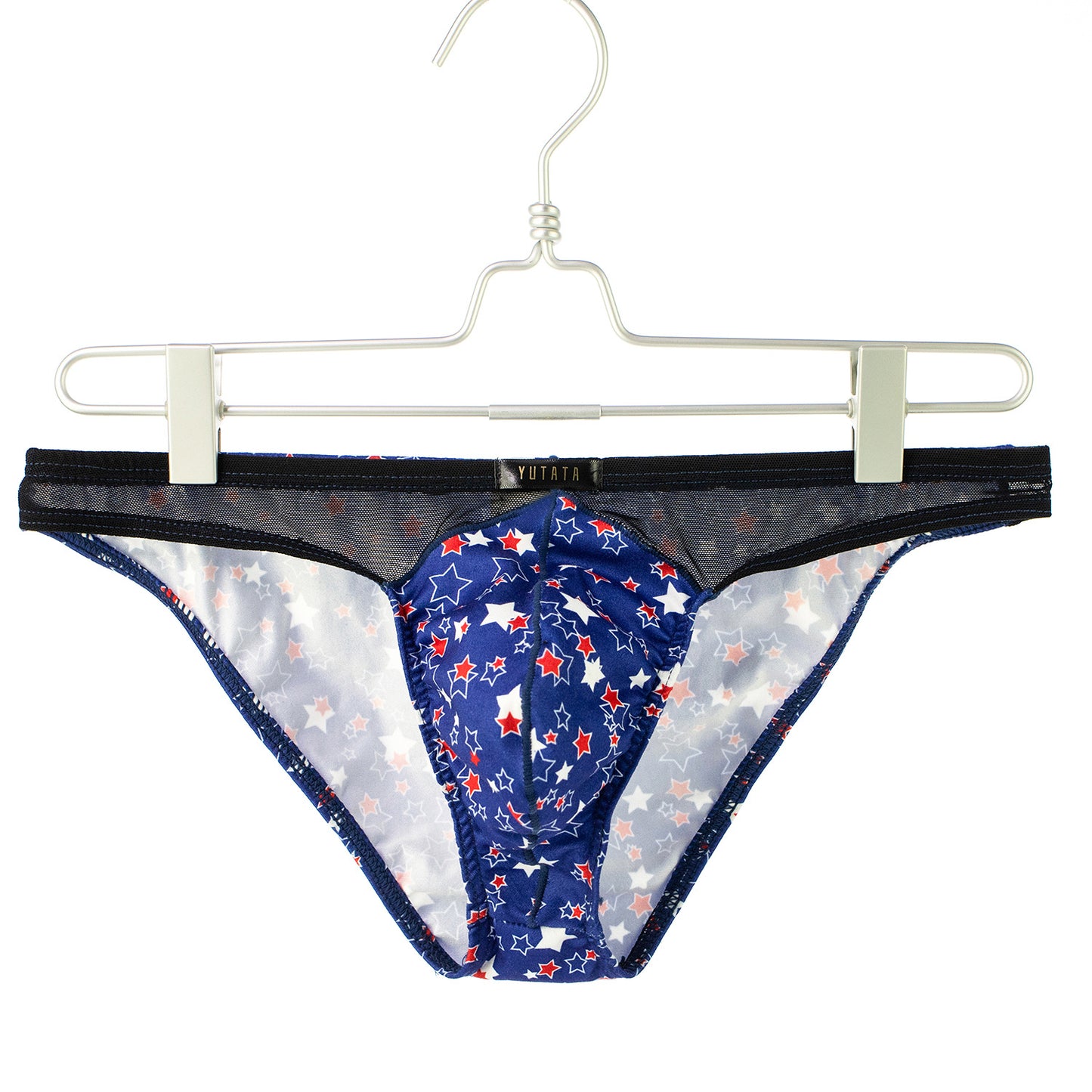 Printed breathable milk silk low waist panties