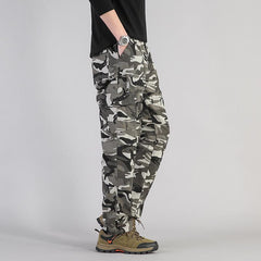 Men's Retro Large Size Outdoor Casual Overalls