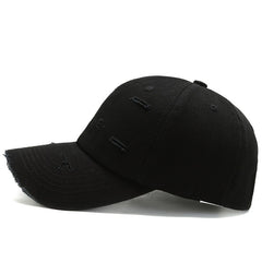 Personalized letter embroidery fashion hat for men and women