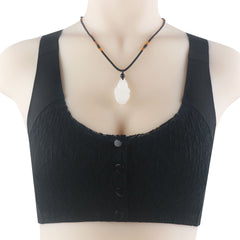 New Arrival Lace Front Button Wireless Bra