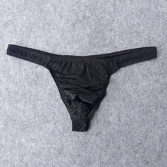 Low Waist Sexy Transparent Ice Silk Thong