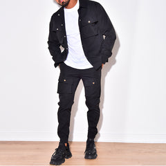 Men's Casual Fashion Slim Sports Suit