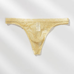 Men's Lace Transparent Ultra-thin Sexy Thong