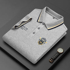 Hot sale fashionable cotton embroidered POLO shirt