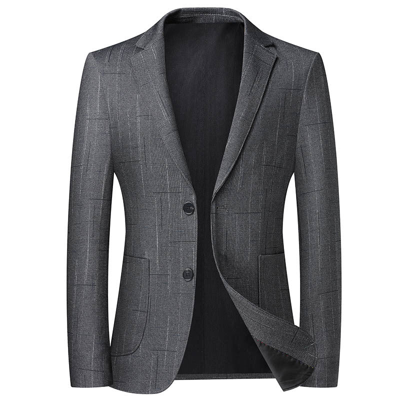 No-iron slim fit trendy casual suit jacket