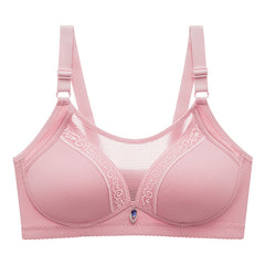 Plus Size Wireless Push Up Full Cup Bra
