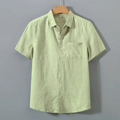 Men's Cotton and Linen Casual Shirts