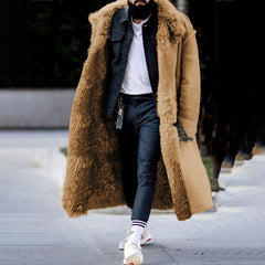 2023 Winter Thickened and Warm Long Windbreaker Jacket
