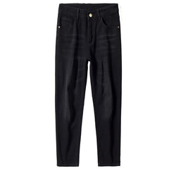 Men's New Straight High-end Fashionable All-match Casual Jeans