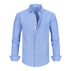 Men's Business Anti-wrinkle Zipper Shirt