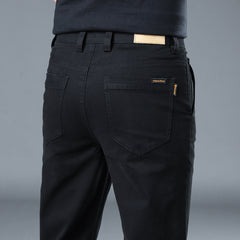 2024 Men's New Slim Straight High-end Cotton Casual Pants