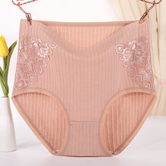 plus size high waist pure cotton Panties