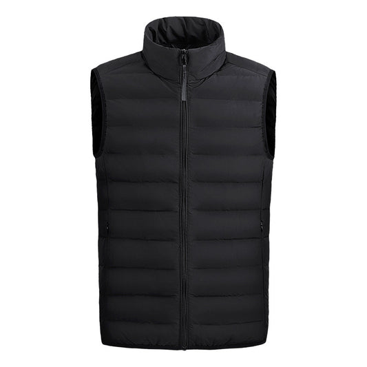Men's Winter High Quality Warm 90% White Duck Down Vest