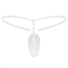 Men's Low Rise Sexy Ice Silk Thong