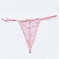 Sexy Floral Lace Transparent Sexy Thong