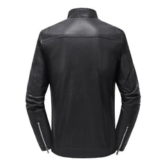 Men's Classic Business Casual Leather Jacket